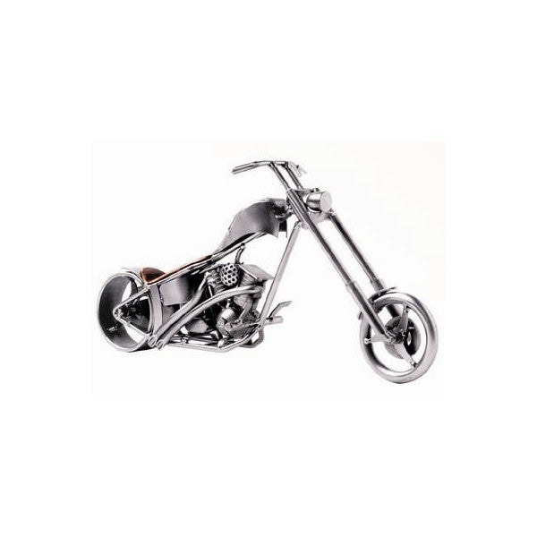 Chopper Motorcycle Metal Art Bike Display. 13 X 6. Good enough to get on  ride.